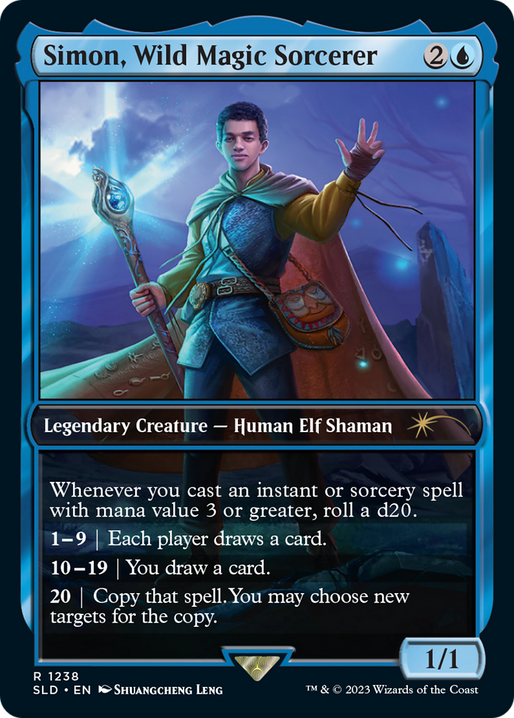 Simon, Wild Magic Sorcerer [Secret Lair Drop Series] | Clutch Gaming