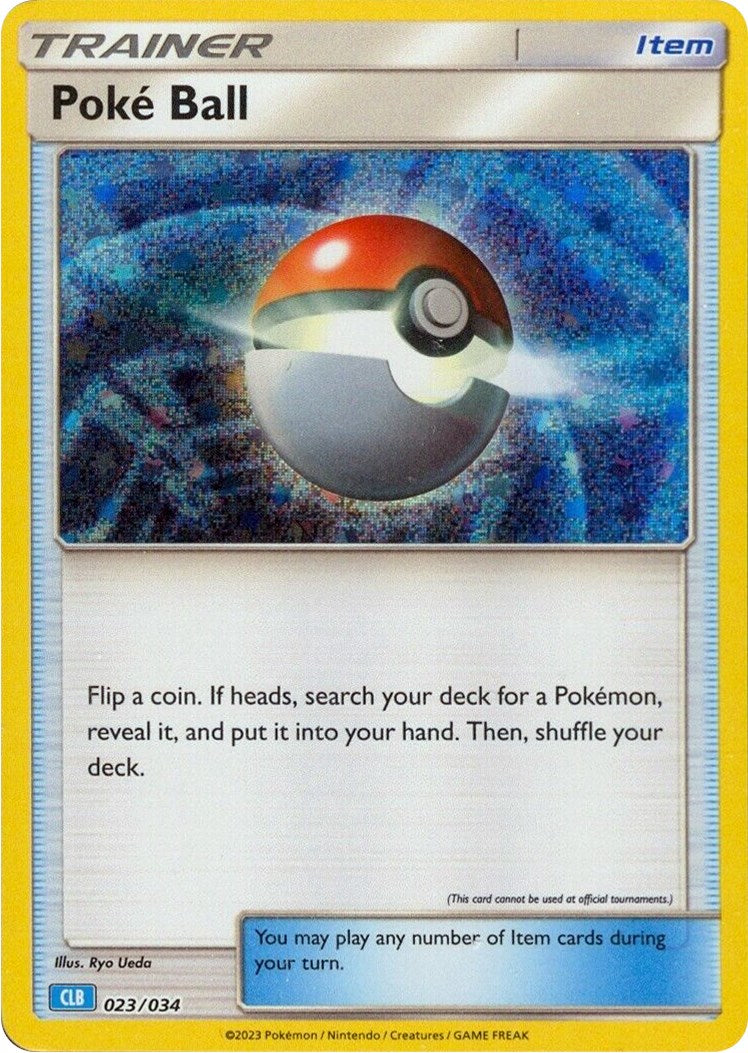 Poke Ball (CLB) [Trading Card Game Classic] | Clutch Gaming