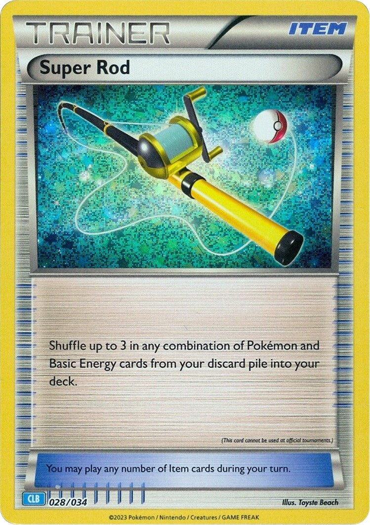 Super Rod (CLB) [Trading Card Game Classic] | Clutch Gaming