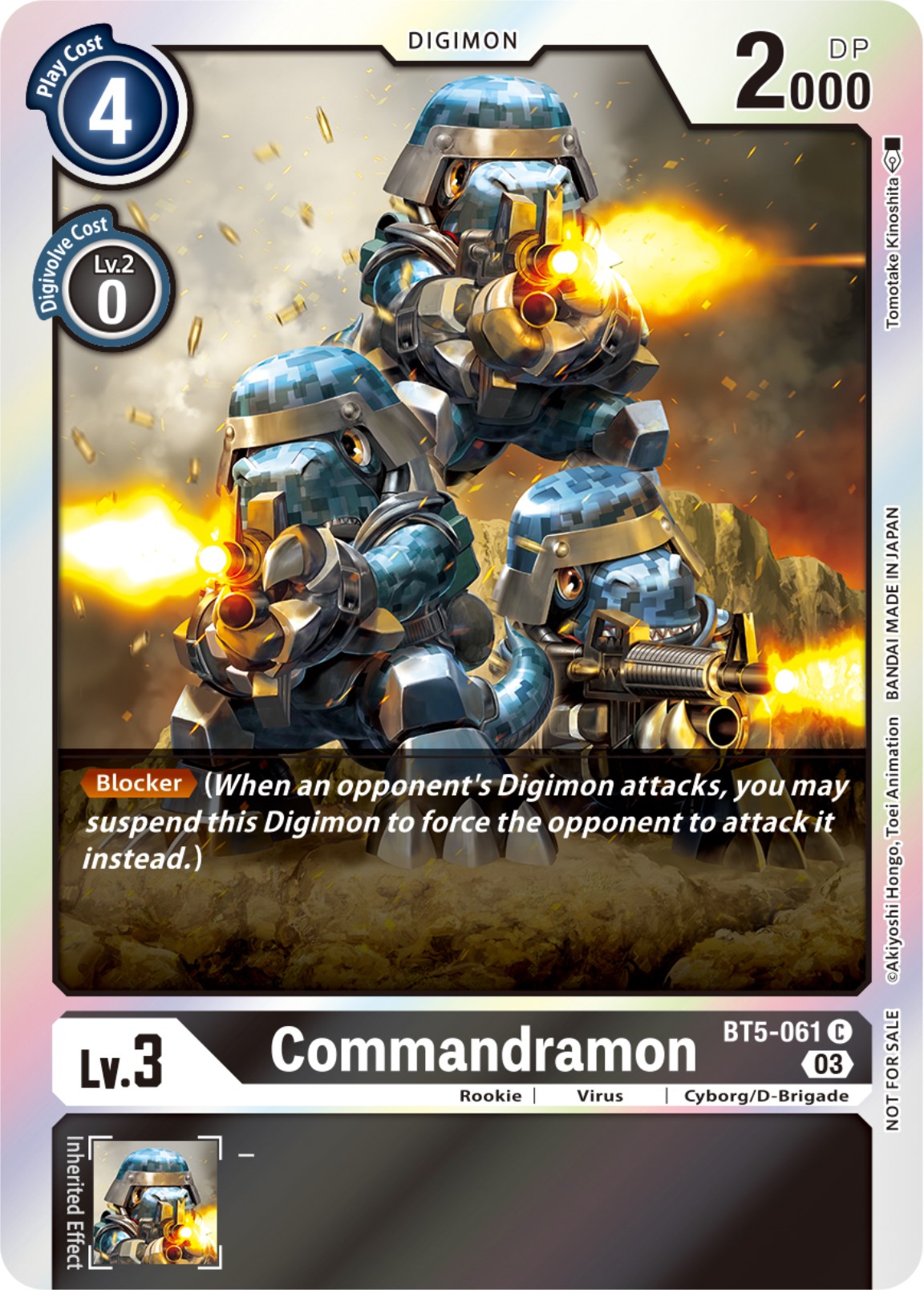 Commandramon [BT5-061] (Winner Pack -Blast Ace-) [Battle of Omni Promos] | Clutch Gaming