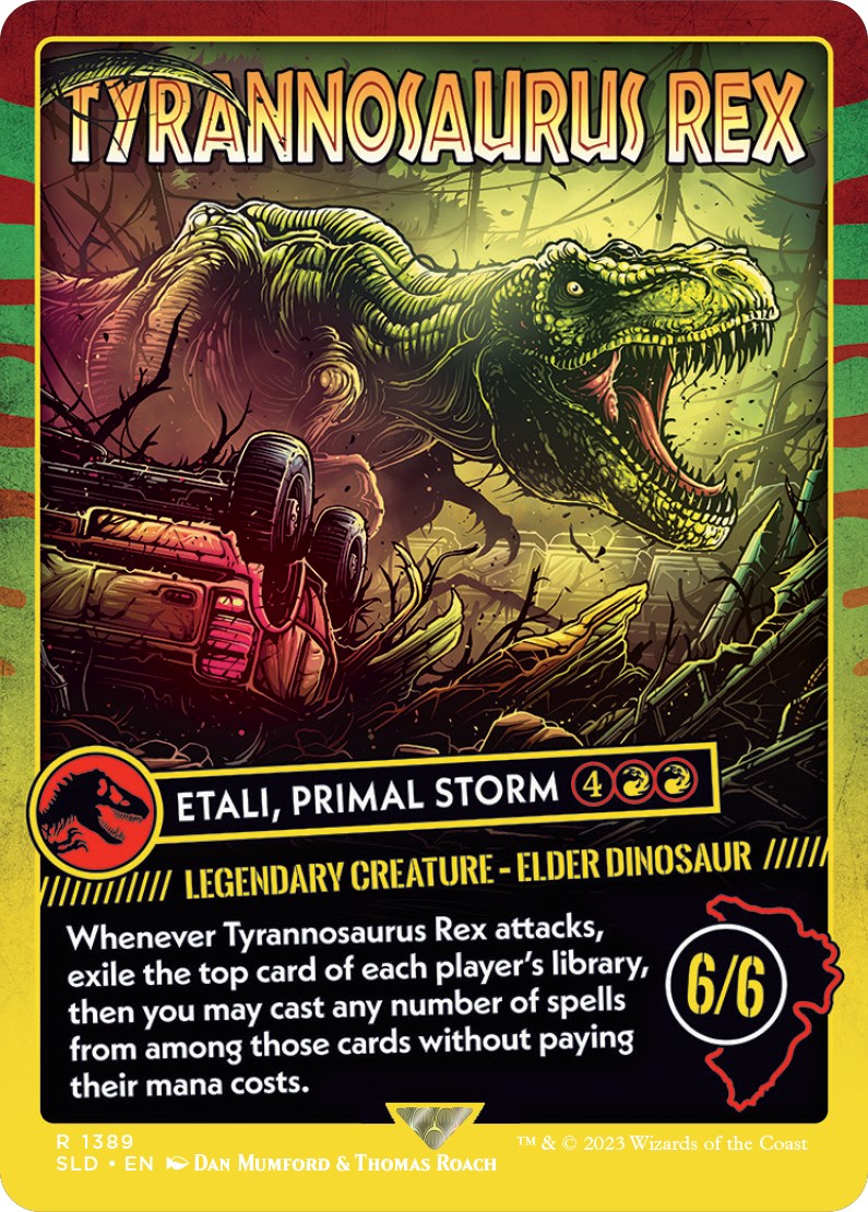 Tyrannosaurus Rex - Etali, Primal Storm [Secret Lair Drop Series] | Clutch Gaming