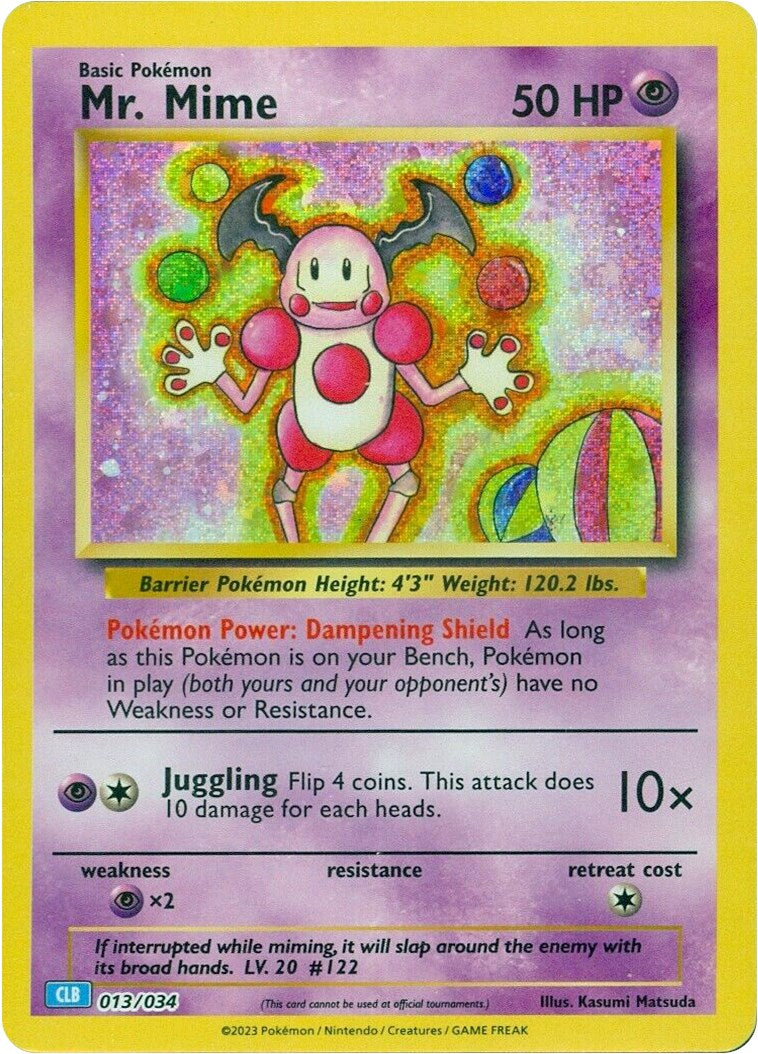 Mr. Mime [Trading Card Game Classic] | Clutch Gaming