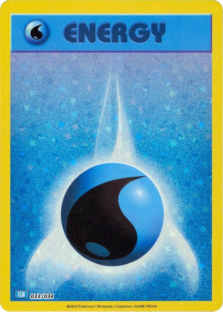 Basic Water Energy [Trading Card Game Classic] | Clutch Gaming