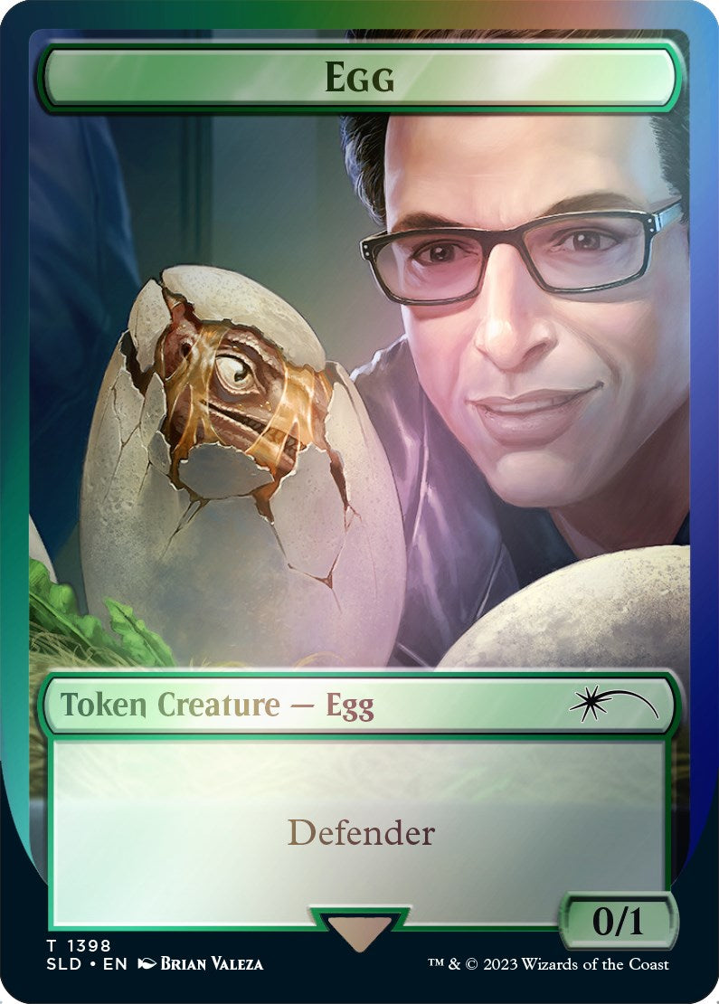 Egg Token (Rainbow Foil) [Secret Lair Drop Series] | Clutch Gaming