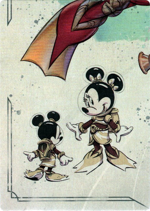 Minnie Mouse - Wide-Eyed Diver Puzzle Insert (Bottom Left) [Rise of the Floodborn] | Clutch Gaming