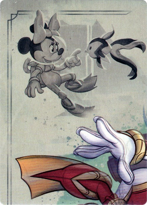 Minnie Mouse - Wide-Eyed Diver Puzzle Insert (Top Left) [Rise of the Floodborn] | Clutch Gaming