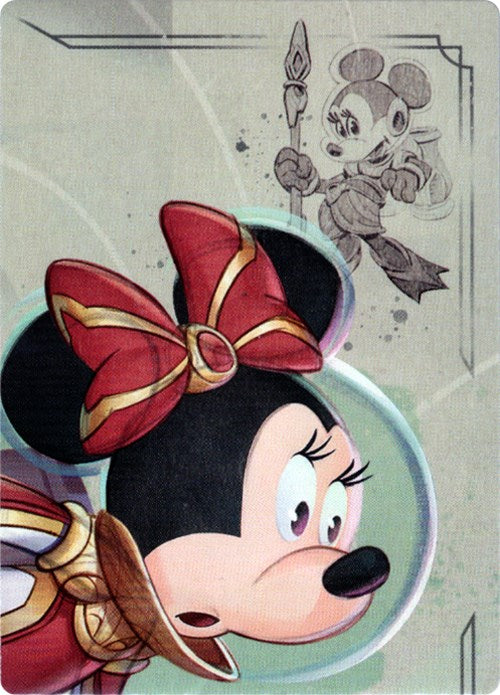 Minnie Mouse - Wide-Eyed Diver Puzzle Insert (Top Right) [Rise of the Floodborn] | Clutch Gaming