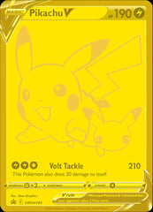 Pikachu V (SWSH145) (Celebrations) [Sword & Shield: Black Star Promos] | Clutch Gaming