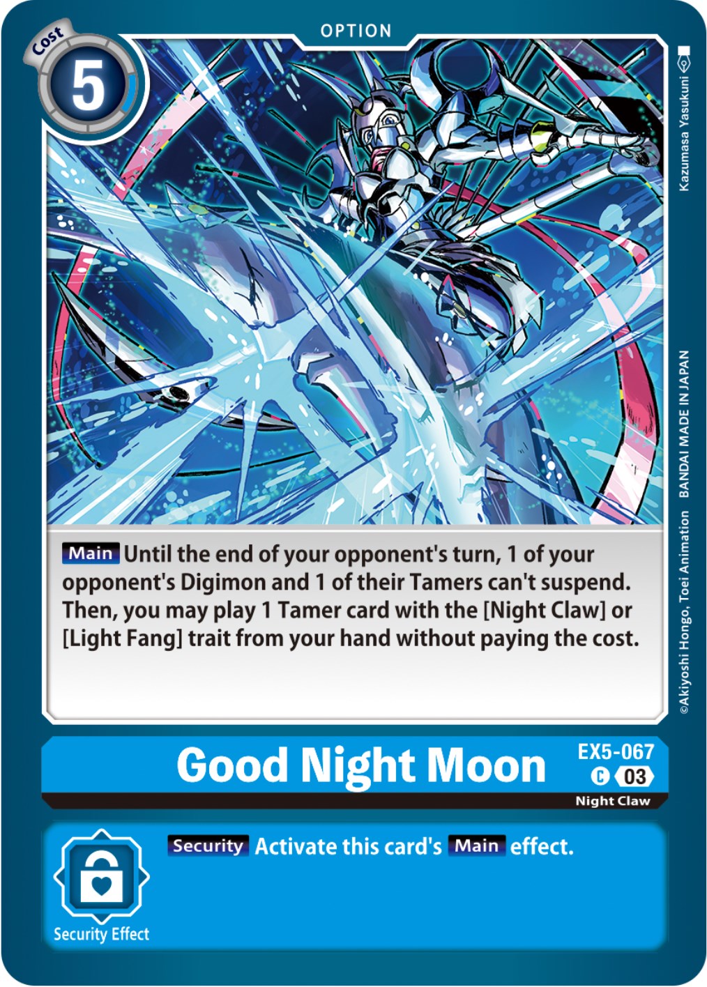 Good Night Moon [EX5-067] [Animal Colosseum] | Clutch Gaming