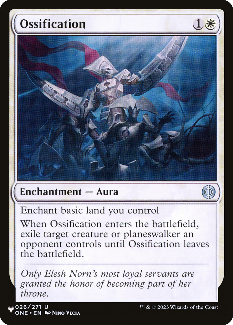 Ossification [The List Reprints] | Clutch Gaming