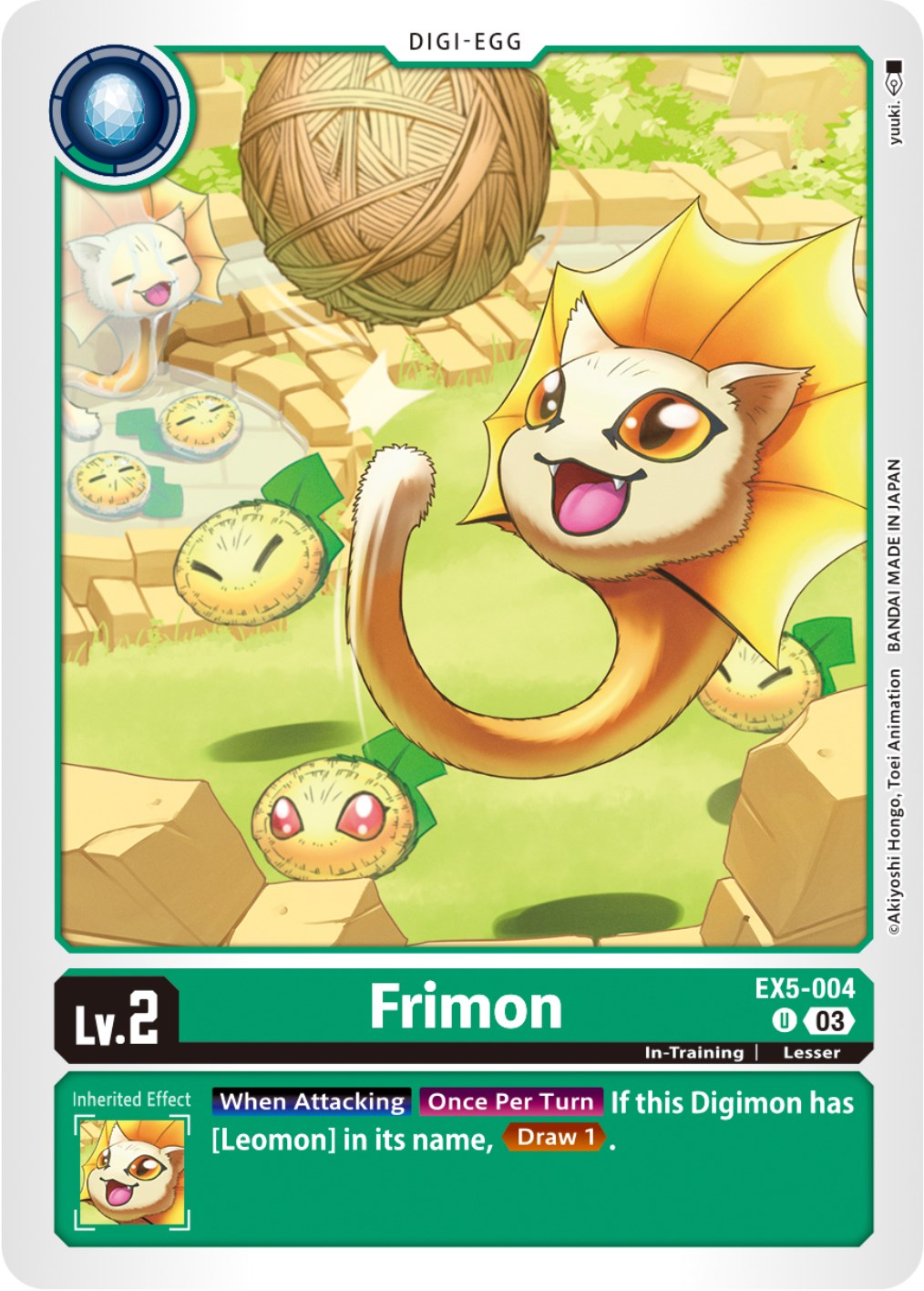 Frimon [EX5-004] [Animal Colosseum] | Clutch Gaming