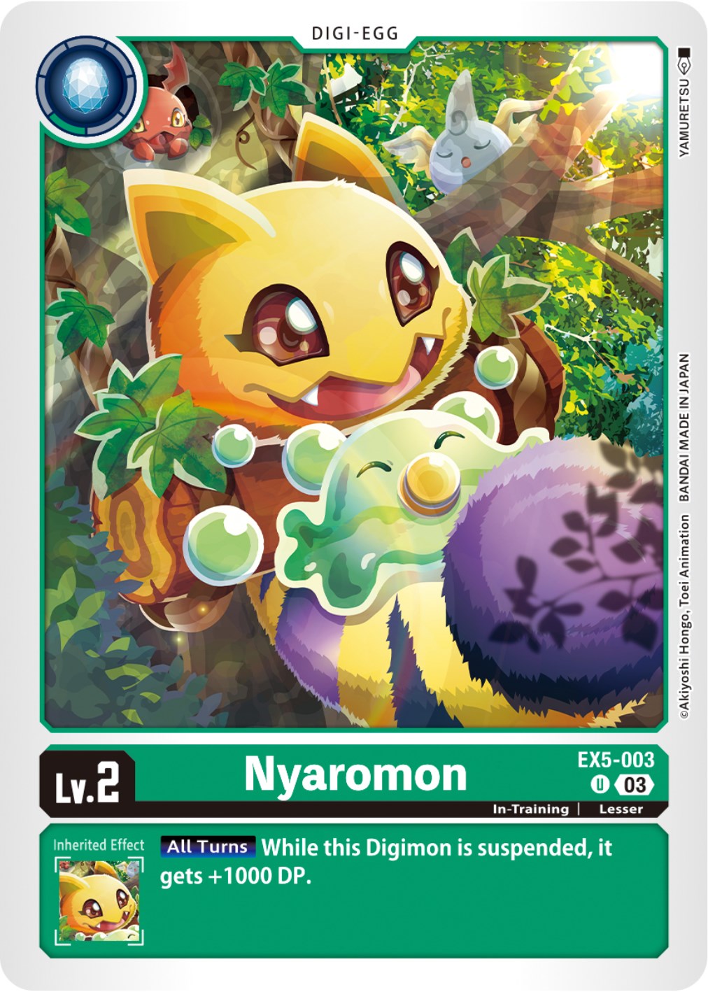 Nyaromon [EX5-003] [Animal Colosseum] | Clutch Gaming