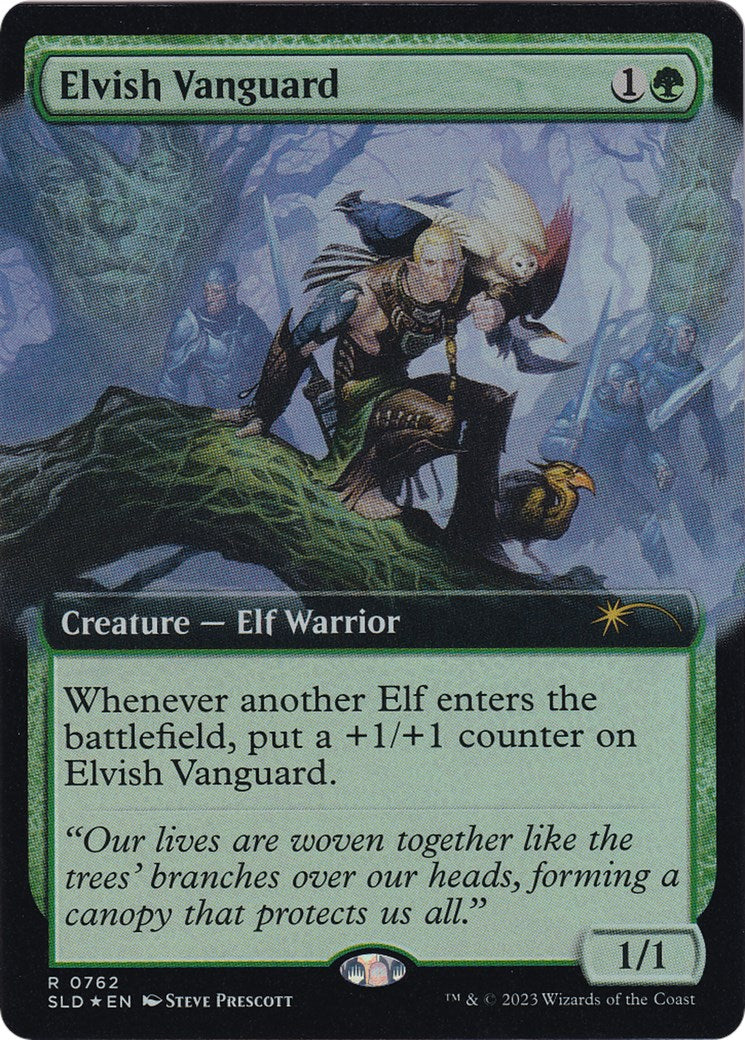 Elvish Vanguard (Extended Art) [Secret Lair Drop Series] | Clutch Gaming