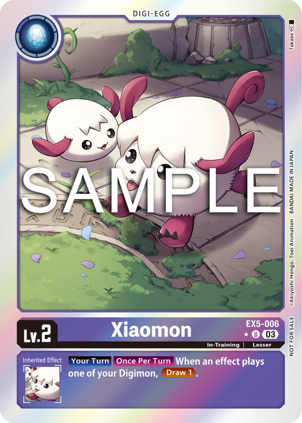 Xiaomon [EX5-006] (Animal Colosseum Box Promotion Pack) [Animal Colosseum] | Clutch Gaming