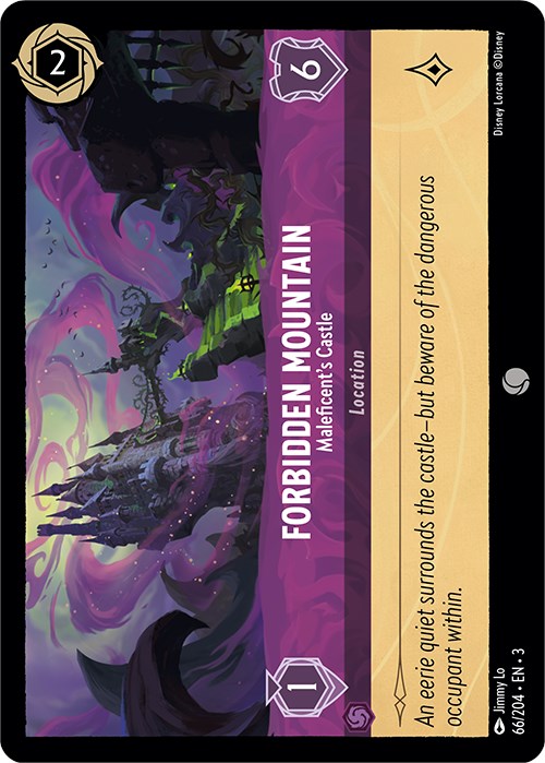 Forbidden Mountain - Maleficent's Castle (66/204) [Into the Inklands] | Clutch Gaming