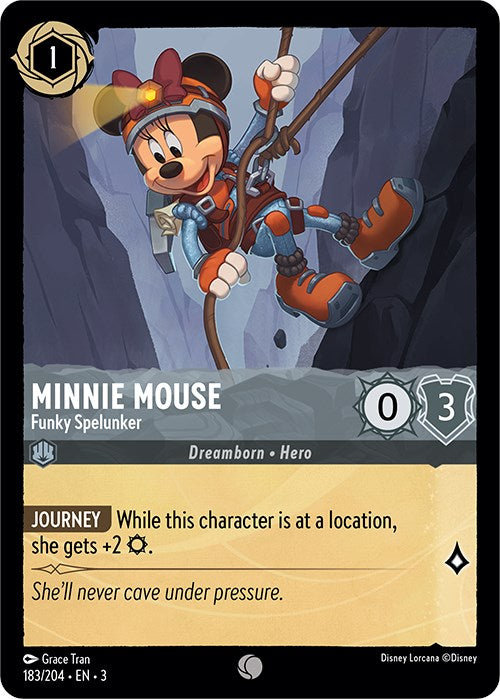 Minnie Mouse - Funky Spelunker (183/204) [Into the Inklands] | Clutch Gaming
