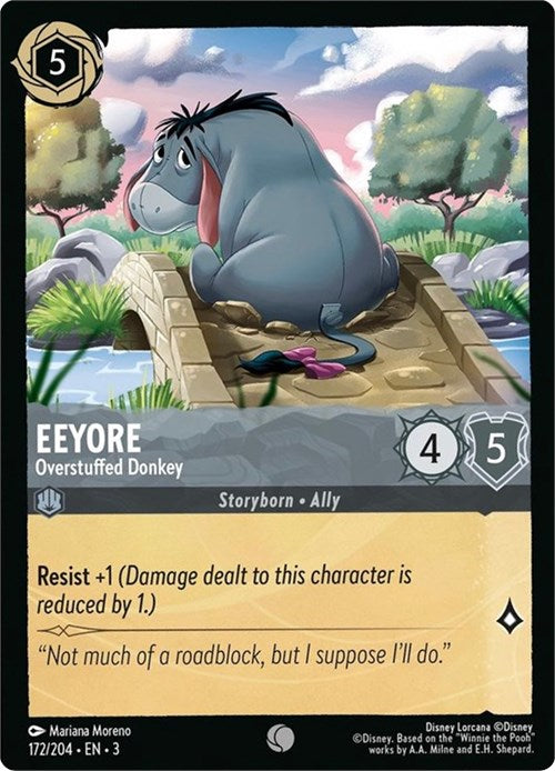 Eeyore - Overstuffed Donkey (172/204) [Into the Inklands] | Clutch Gaming
