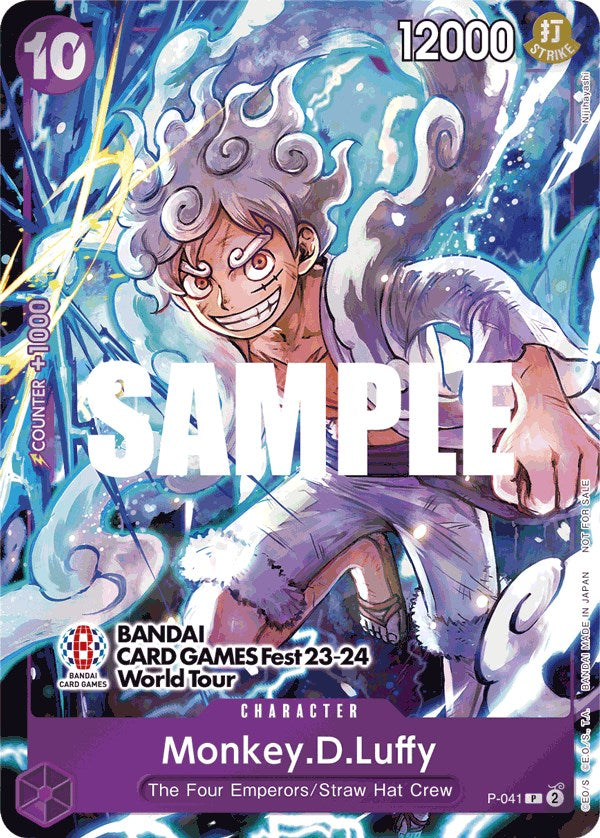 Monkey.D.Luffy (BANDAI CARD GAMES Fest 23-24 World Tour) [One Piece Promotion Cards] | Clutch Gaming