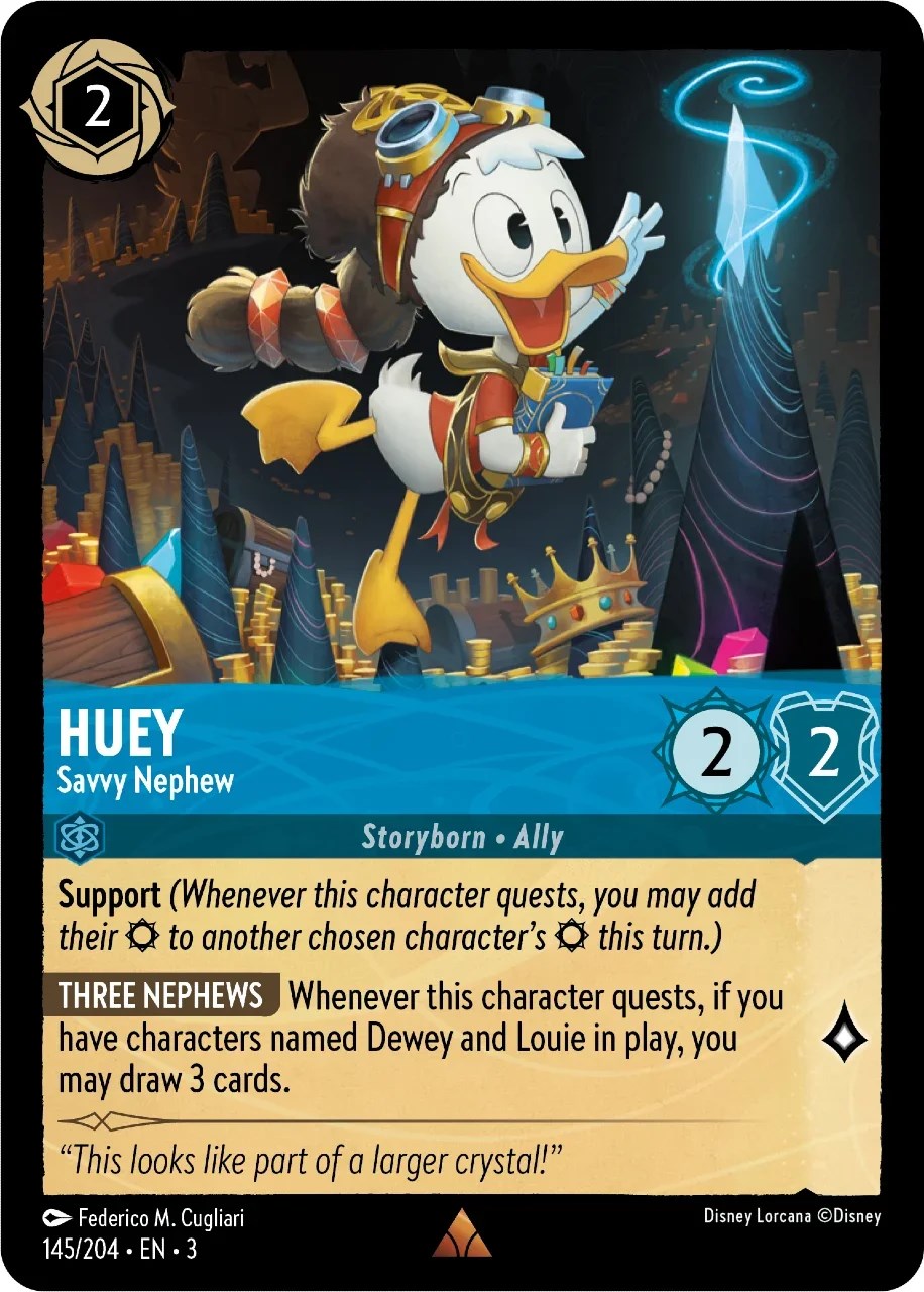 Huey - Savvy Nephew (145/204) [Into the Inklands] | Clutch Gaming