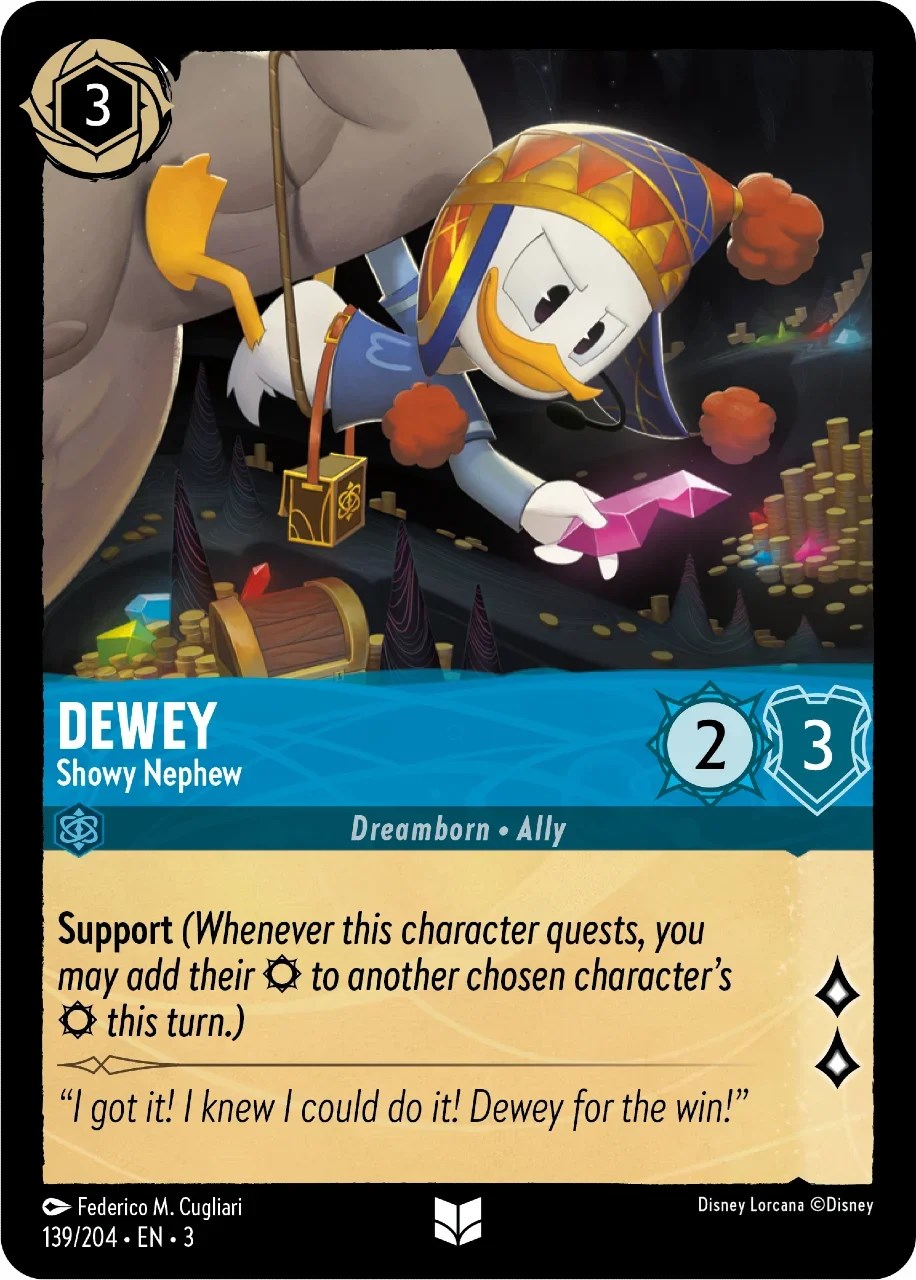 Dewey - Showy Nephew (139/204) [Into the Inklands] | Clutch Gaming