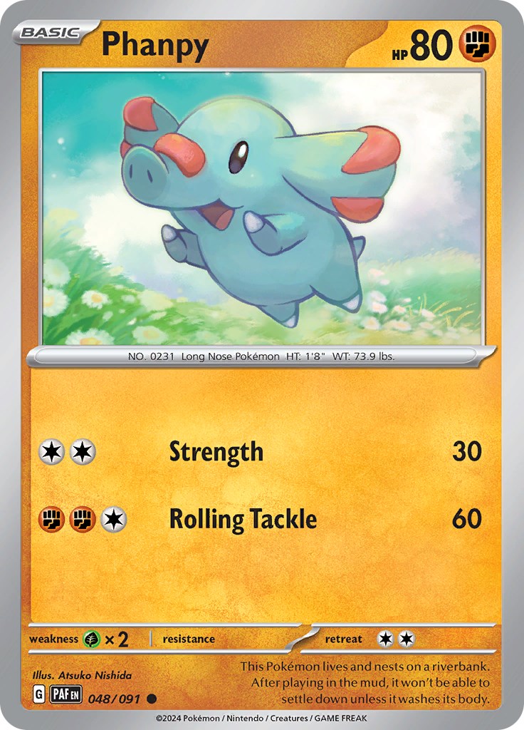 Phanpy (048/091) [Scarlet & Violet: Paldean Fates] | Clutch Gaming