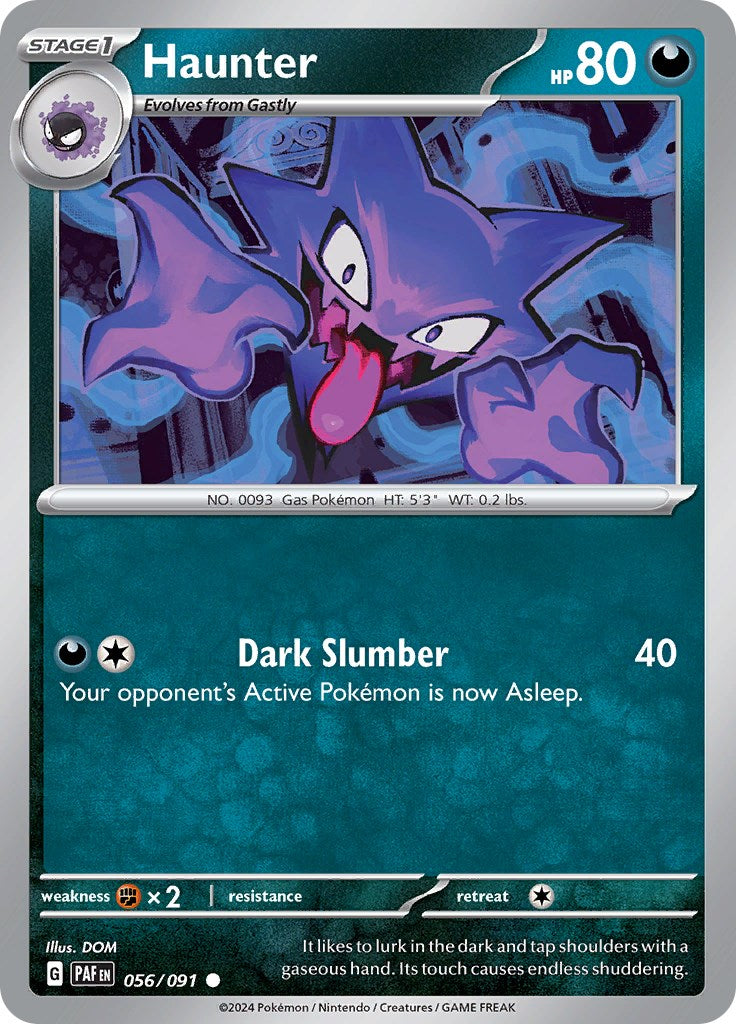 Haunter (056/091) [Scarlet & Violet: Paldean Fates] | Clutch Gaming