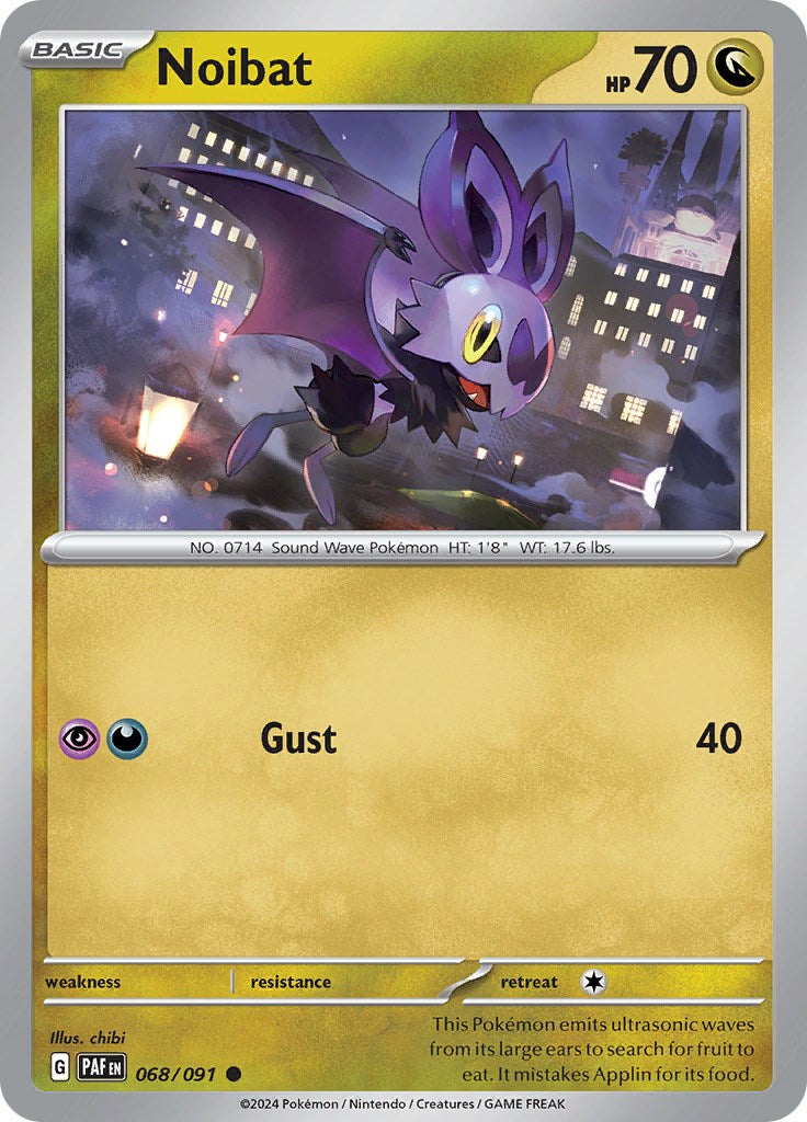 Noibat (068/091) [Scarlet & Violet: Paldean Fates] | Clutch Gaming