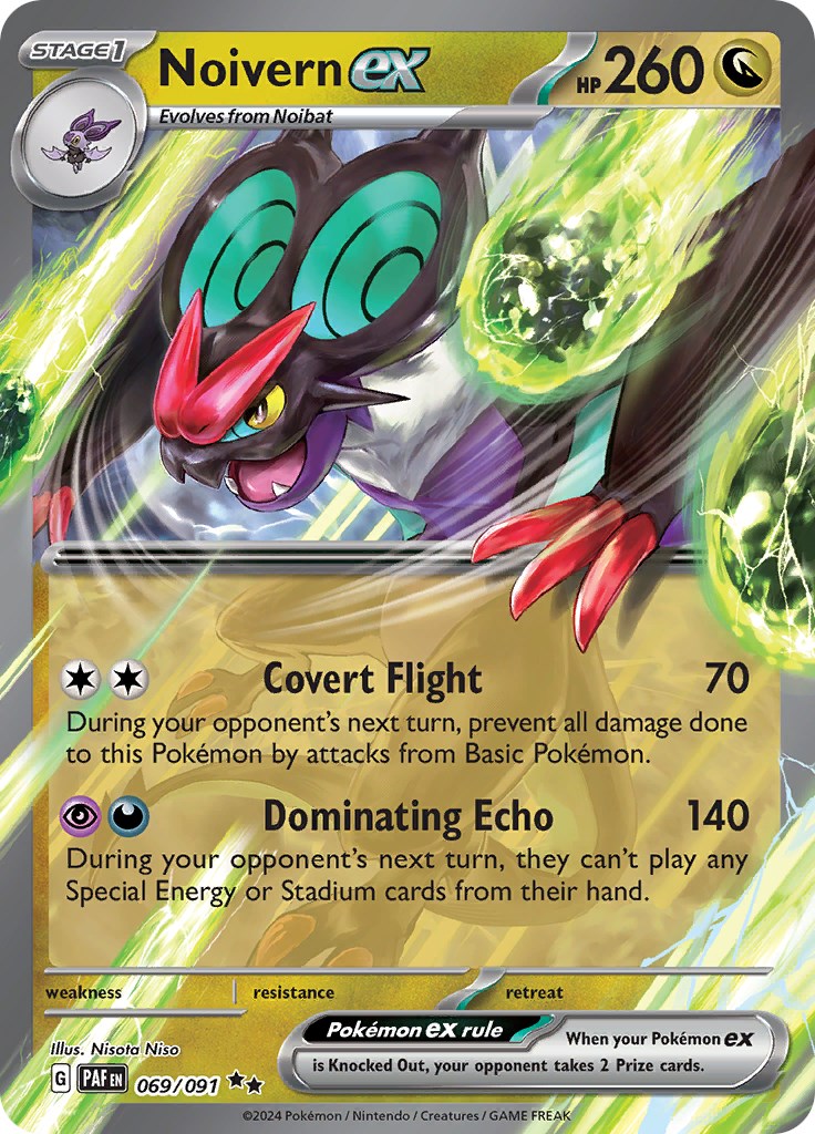 Noivern ex (069/091) [Scarlet & Violet: Paldean Fates] | Clutch Gaming