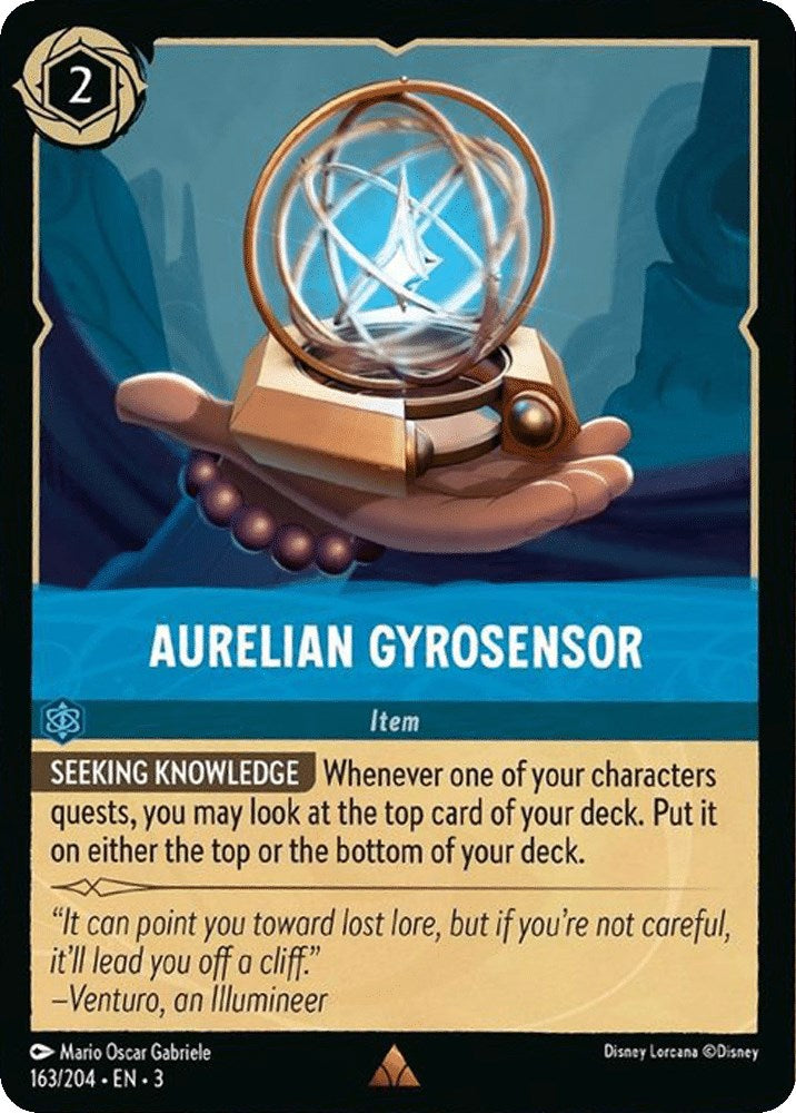 Aurelian Gyrosensor (163/204) [Into the Inklands] | Clutch Gaming