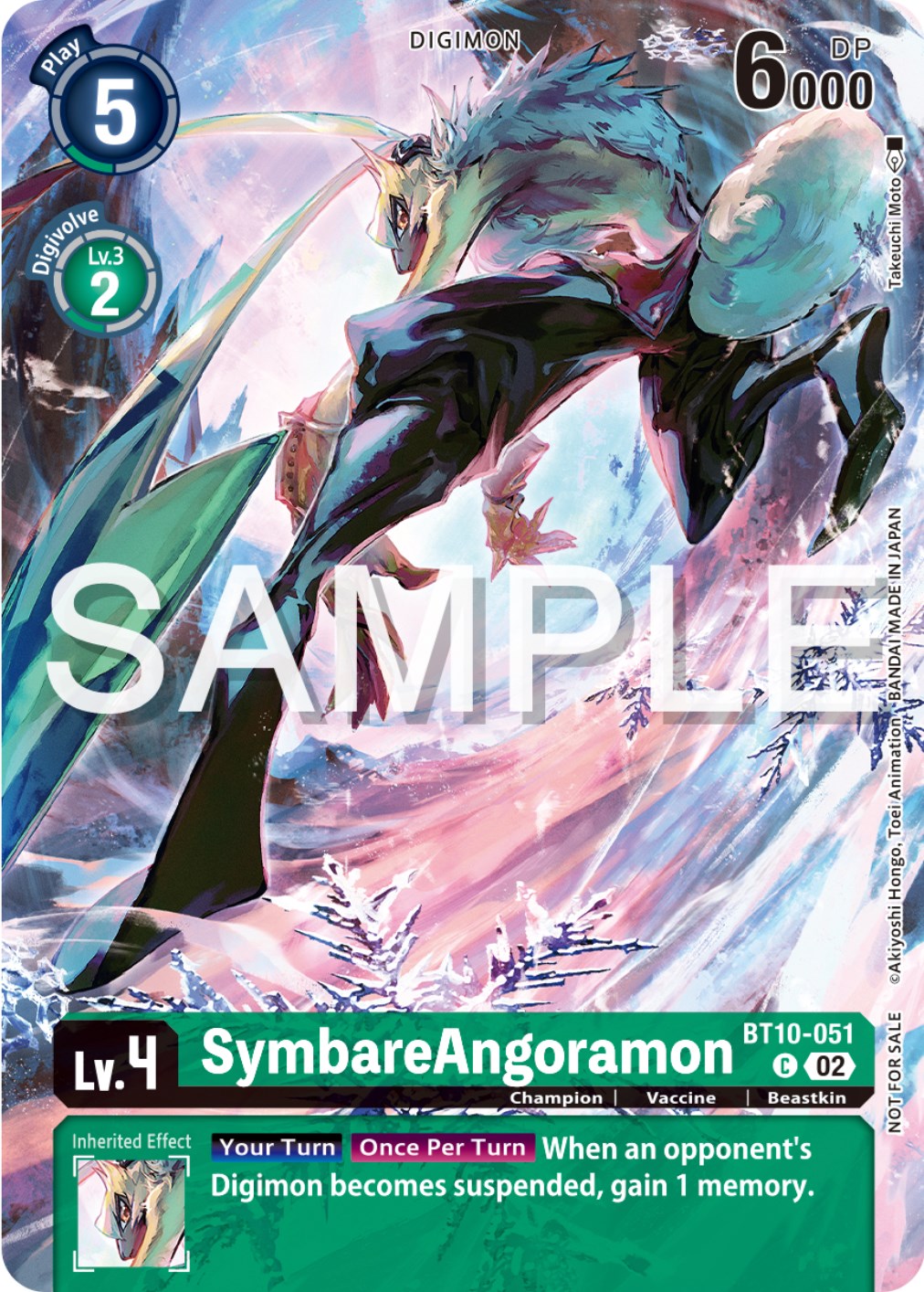 SymbareAngoramon [BT10-051] (Digimon Illustration Competition Pack 2023) [Xros Encounter Promos] | Clutch Gaming