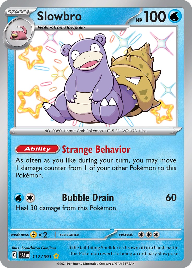 Slowbro (117/091) [Scarlet & Violet: Paldean Fates] | Clutch Gaming