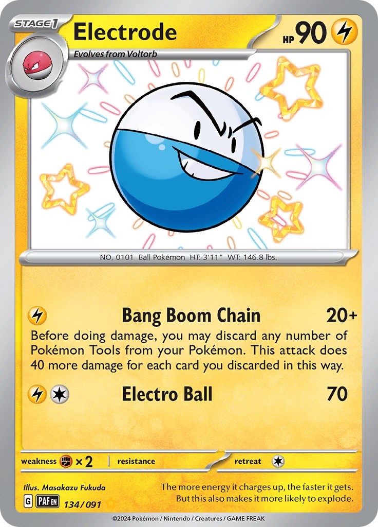 Electrode (134/091) [Scarlet & Violet: Paldean Fates] | Clutch Gaming