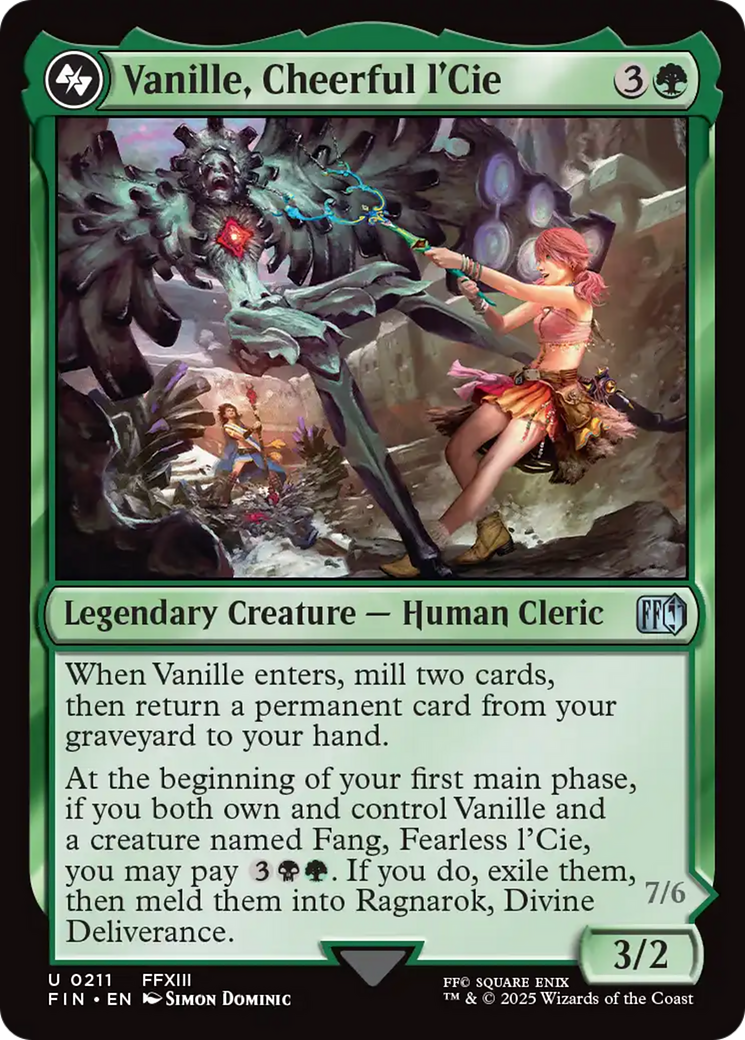 Vanille, Cheerful l'Cie // Ragnarok, Divine Deliverance [FINAL FANTASY] | Clutch Gaming