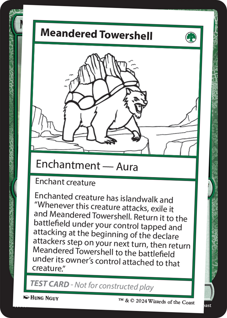 Meandered Towershell [Mystery Booster 2 Playtest Cards] | Clutch Gaming