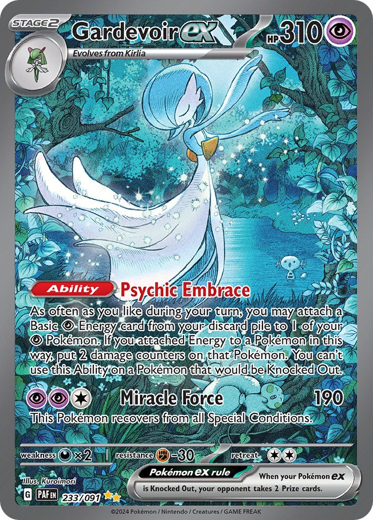 Gardevoir ex (233/091) [Scarlet & Violet: Paldean Fates] | Clutch Gaming