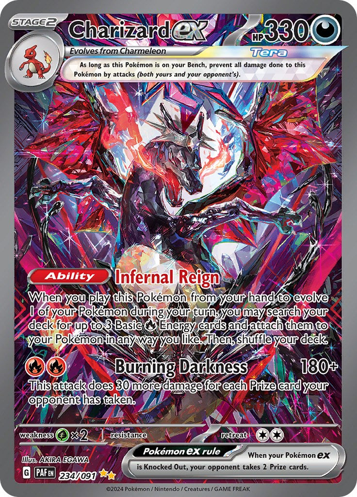 Charizard ex (234/091) [Scarlet & Violet: Paldean Fates] | Clutch Gaming