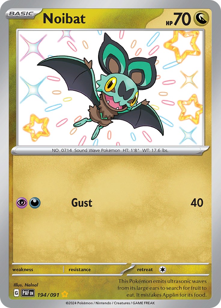 Noibat (194/091) [Scarlet & Violet: Paldean Fates] | Clutch Gaming