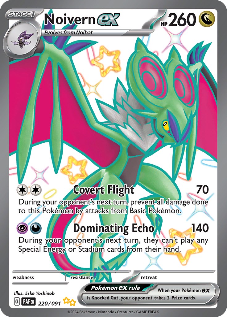 Noivern ex (220/091) [Scarlet & Violet: Paldean Fates] | Clutch Gaming