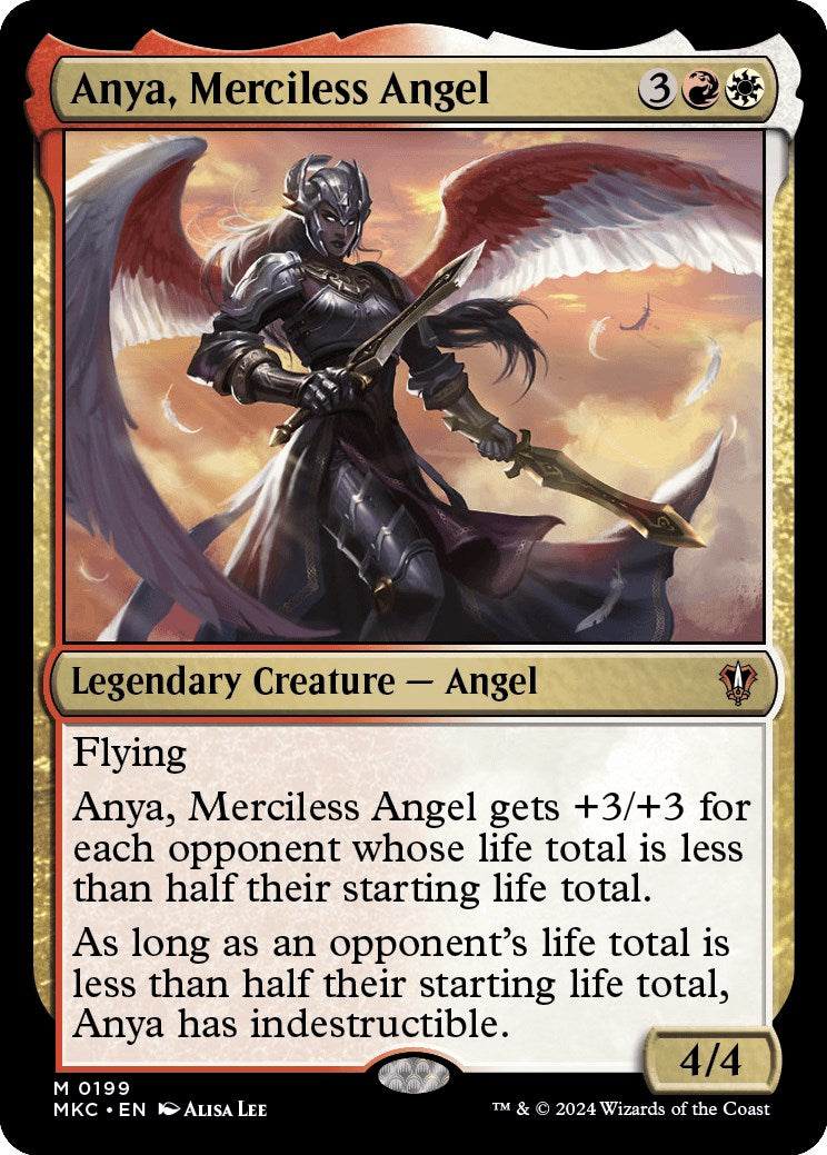 Anya, Merciless Angel [Murders at Karlov Manor Commander] | Clutch Gaming