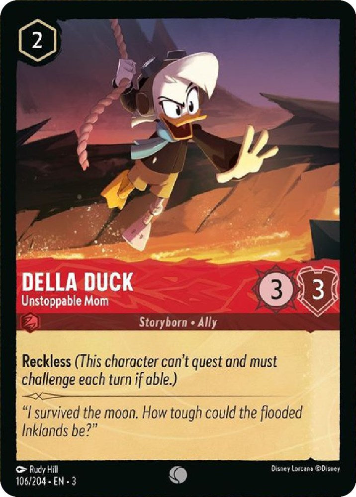 Della Duck - Unstoppable Mom (106/204) [Into the Inklands] | Clutch Gaming