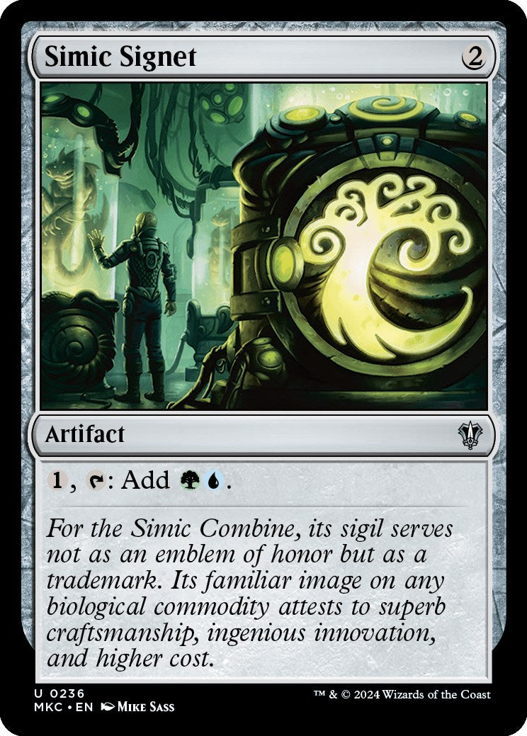 Simic Signet [Murders at Karlov Manor Commander] | Clutch Gaming