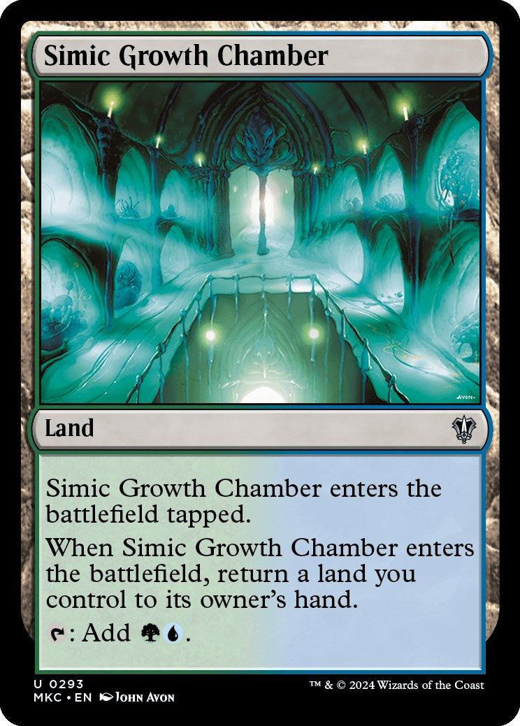 Simic Growth Chamber [Murders at Karlov Manor Commander] | Clutch Gaming