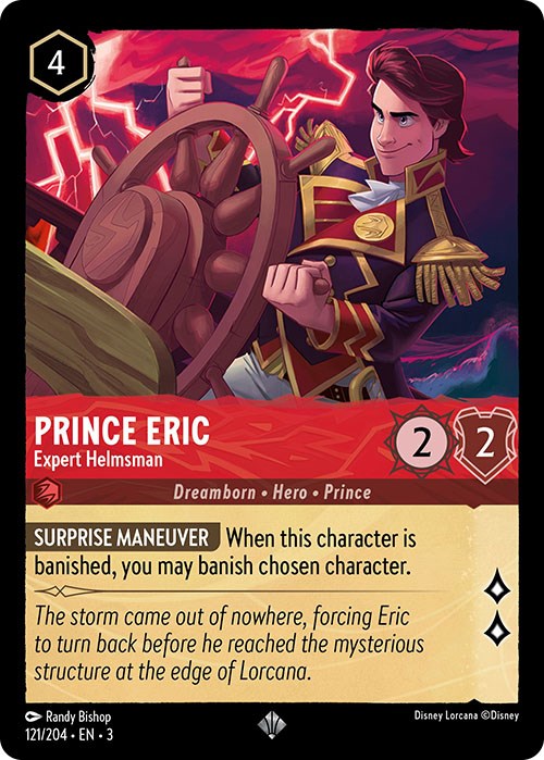 Prince Eric - Expert Helmsman (121/204) [Into the Inklands] | Clutch Gaming