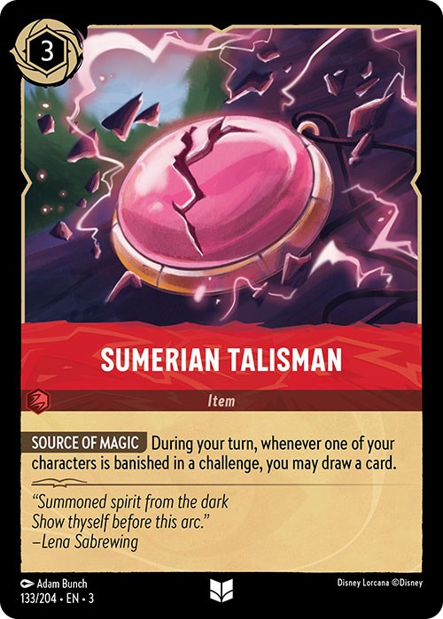 Sumerian Talisman (133/204) [Into the Inklands] | Clutch Gaming