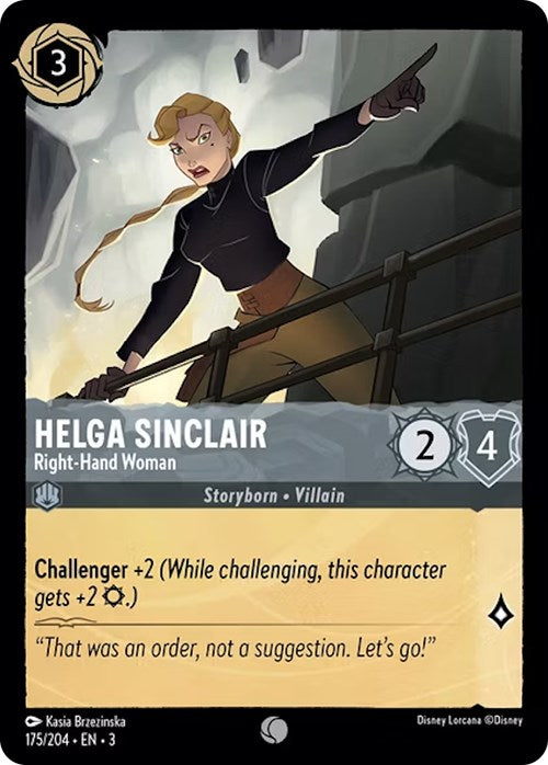Helga Sinclair - Right-Hand Woman (175/204) [Into the Inklands] | Clutch Gaming