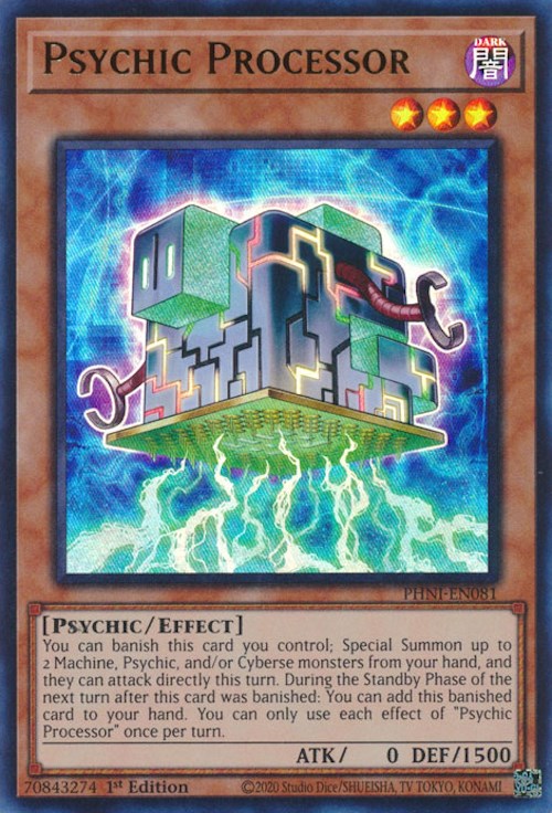 Psychic Processor [PHNI-EN081] Ultra Rare | Clutch Gaming