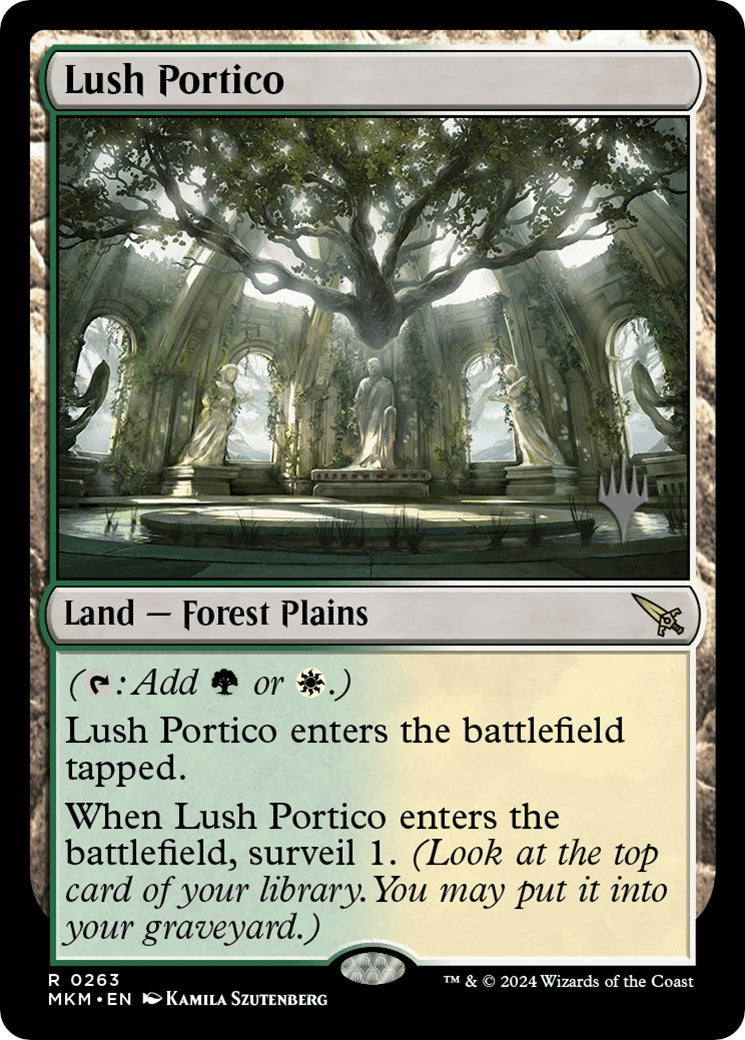 Lush Portico (Promo Pack) [Murders at Karlov Manor Promos] | Clutch Gaming