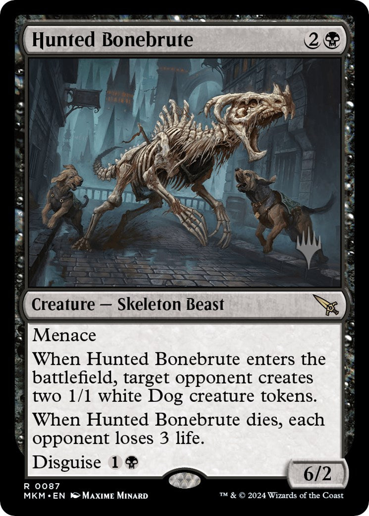 Hunted Bonebrute (Promo Pack) [Murders at Karlov Manor Promos] | Clutch Gaming