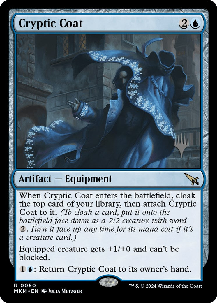 Cryptic Coat (Promo Pack) [Murders at Karlov Manor Promos] | Clutch Gaming