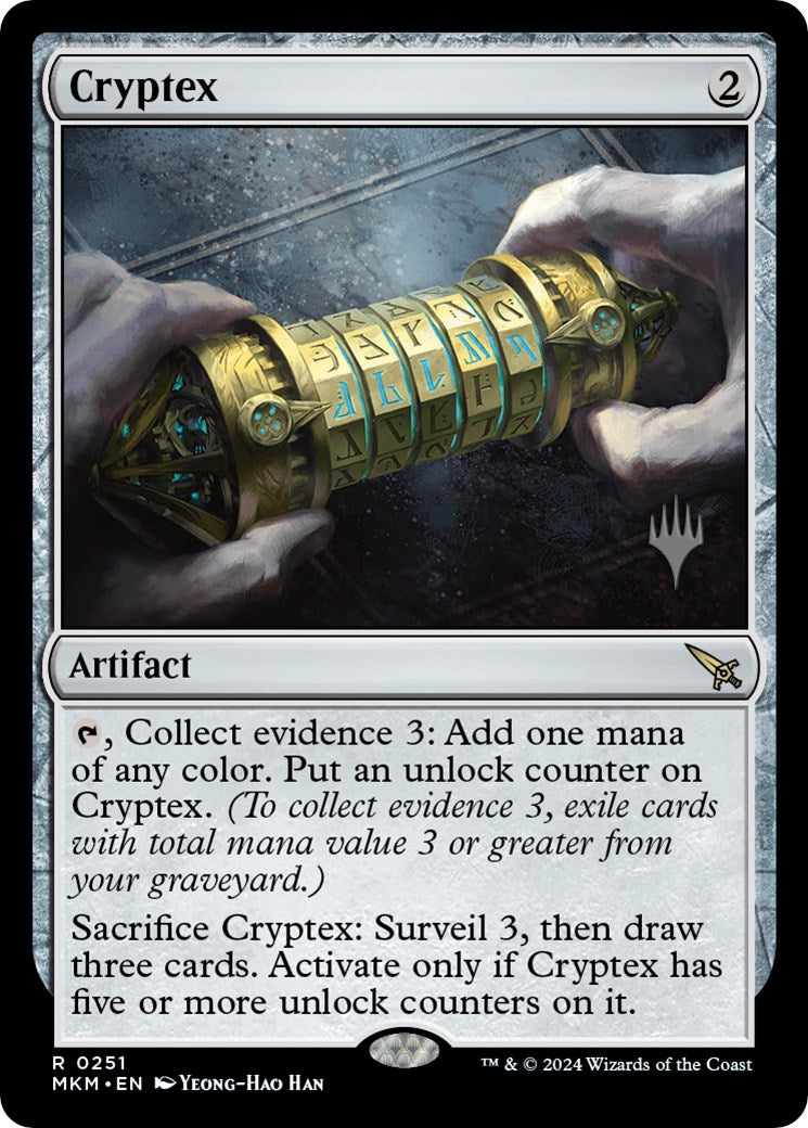 Cryptex (Promo Pack) [Murders at Karlov Manor Promos] | Clutch Gaming